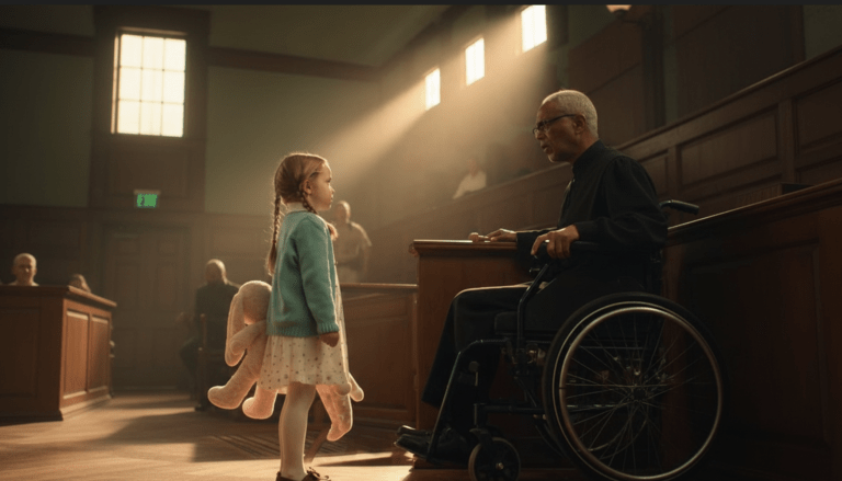 Five-Year-Old Confronts Judge… Her Words Rewrite the Verdict