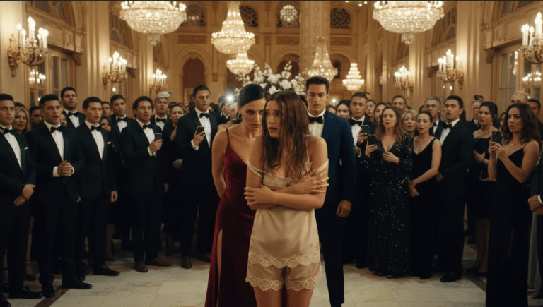 She Was Stripped at the Gala—Then Her Billionaire Father Arrived