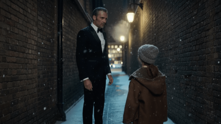 He Thought His Family Was Dead… Until a Little Girl Whispered This