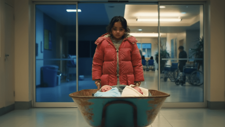 The Courageous Journey of a Little Girl and Her Wheelbarrow of Miracles