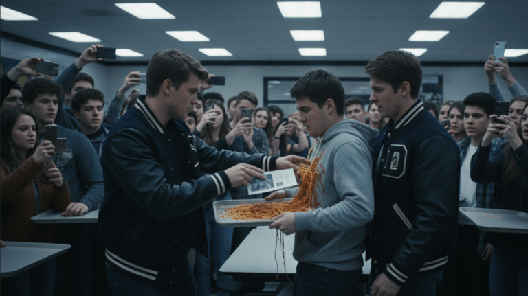 He Humiliated Me With Spaghetti… Then I Exposed His Dad