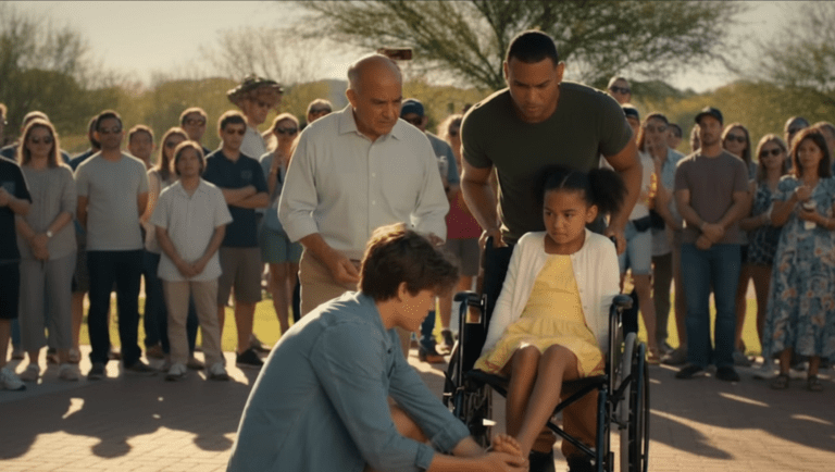 He Told a Stranger She’d Walk—Then He Was Shoved