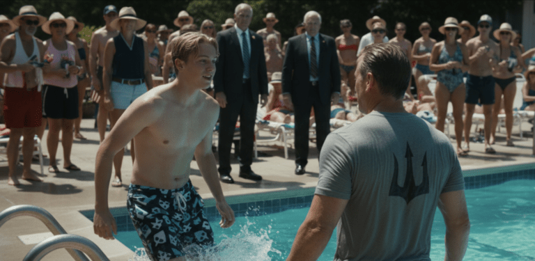 Teen Shoved Him In The Pool… Then Learned He Owned It