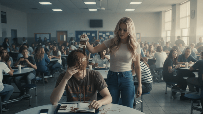 Popular Girl Bullies New Kid—Then Learns Who His Dad Is