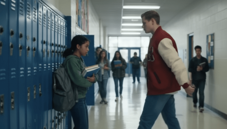 Senior Bully Slaps Girl – Her Brother’s Return Changes Everything