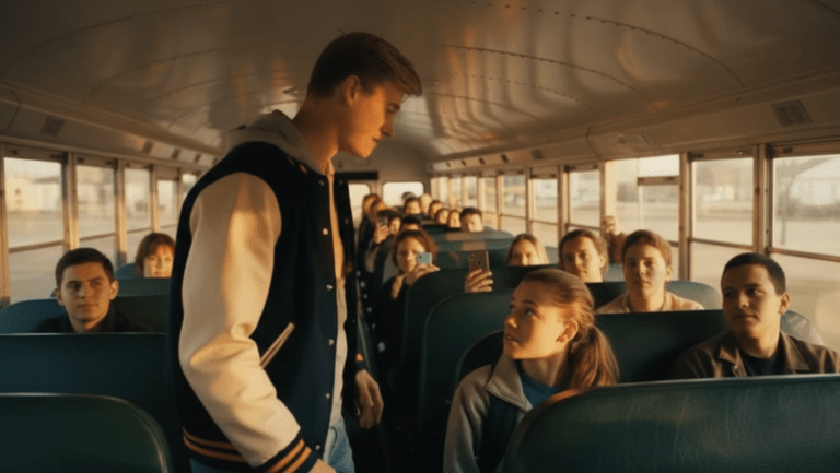 Boy Slaps Girl On Bus – Doesn’t Know Driver Is Her Cop Dad