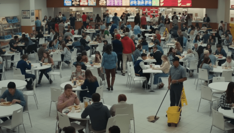 Boy Slaps Girl at Mall – The Janitor’s Response Shocks Everyone