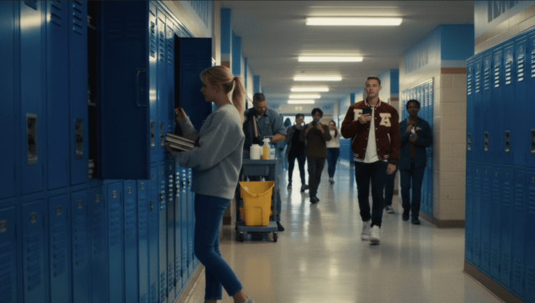 Bully Hit The Wrong Girl—Janitor’s Secret Changes Everything