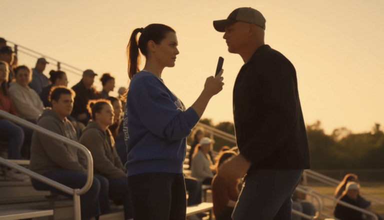 Man Shoves Mom At Game—Her NFL Husband Arrives In Uniform