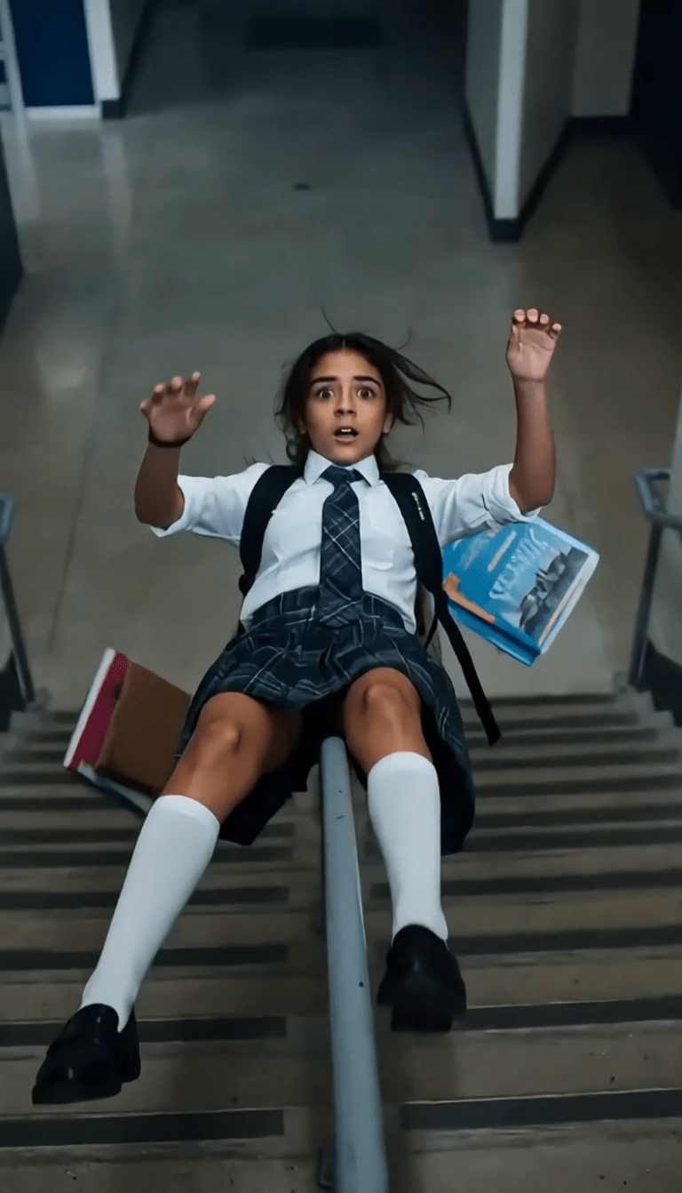 She Shoved The Scholarship Kid Down Stairs—Then Met Her Olympic Champion Mom