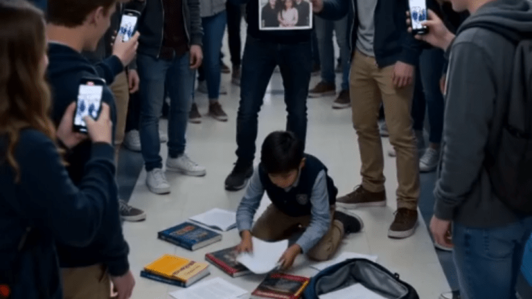 Bullies Made Kid Empty His Backpack… Then His Brother Arrived