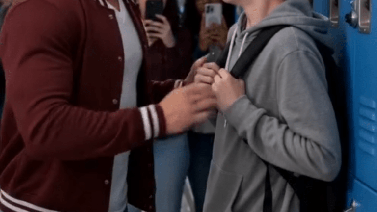 Bully Slaps Kid In School Hallway—Dad Was Right Behind Him