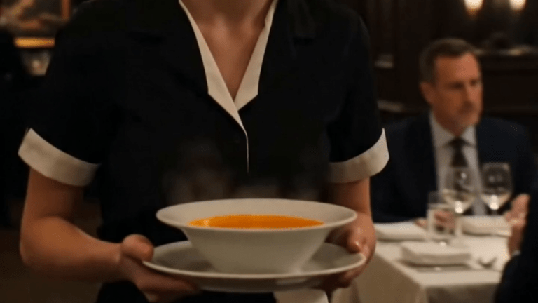 Waitress Spills Soup on Customer—His Response Changes Her Life
