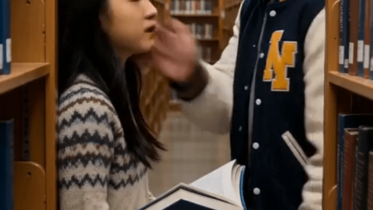 Quarterback Slaps Girl in Library—Her Brother’s Uniform Changes Everything