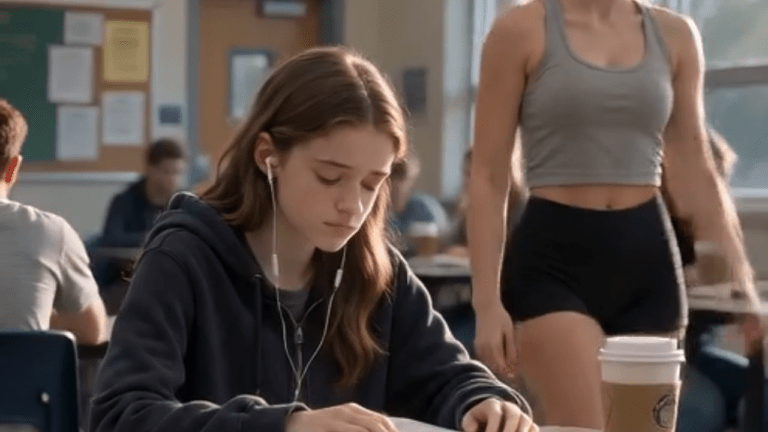 She Poured Hot Coffee On The Wrong Girl — Her Dad Just Got Back From Deployment