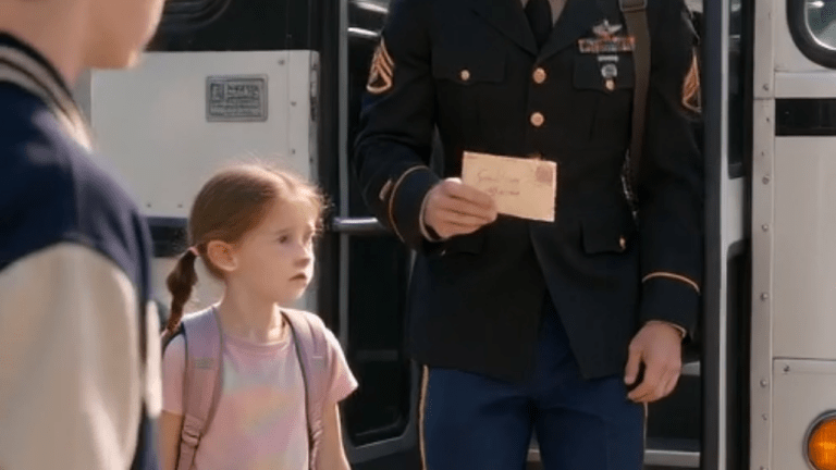 He Was Reading Her Letter When It Happened Three Feet In Front Of Him