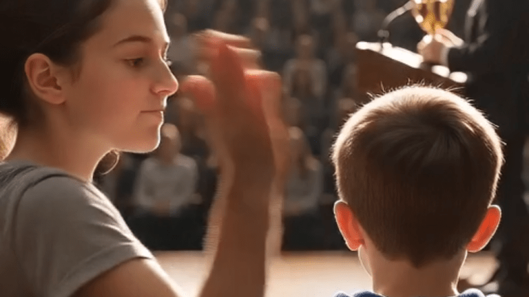 She Won the Spelling Bee — Then Walked Off Stage Mid-Applause for Her Brother