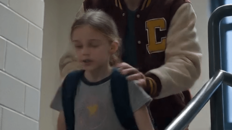 Senior Boy Shoved a Little Girl Down the Stairs — Her Brother Just Got Back From Sea