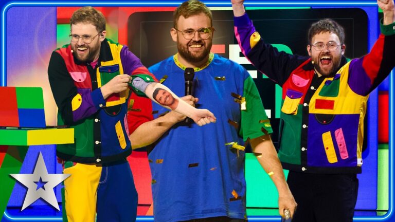 When Slideshows Meet Stand-Up: Ted Hill Turns BGT Into a Laughing Lab