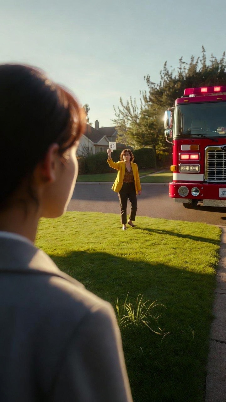 He Drove The Fire Engine To The Auction Still Covered In Soot