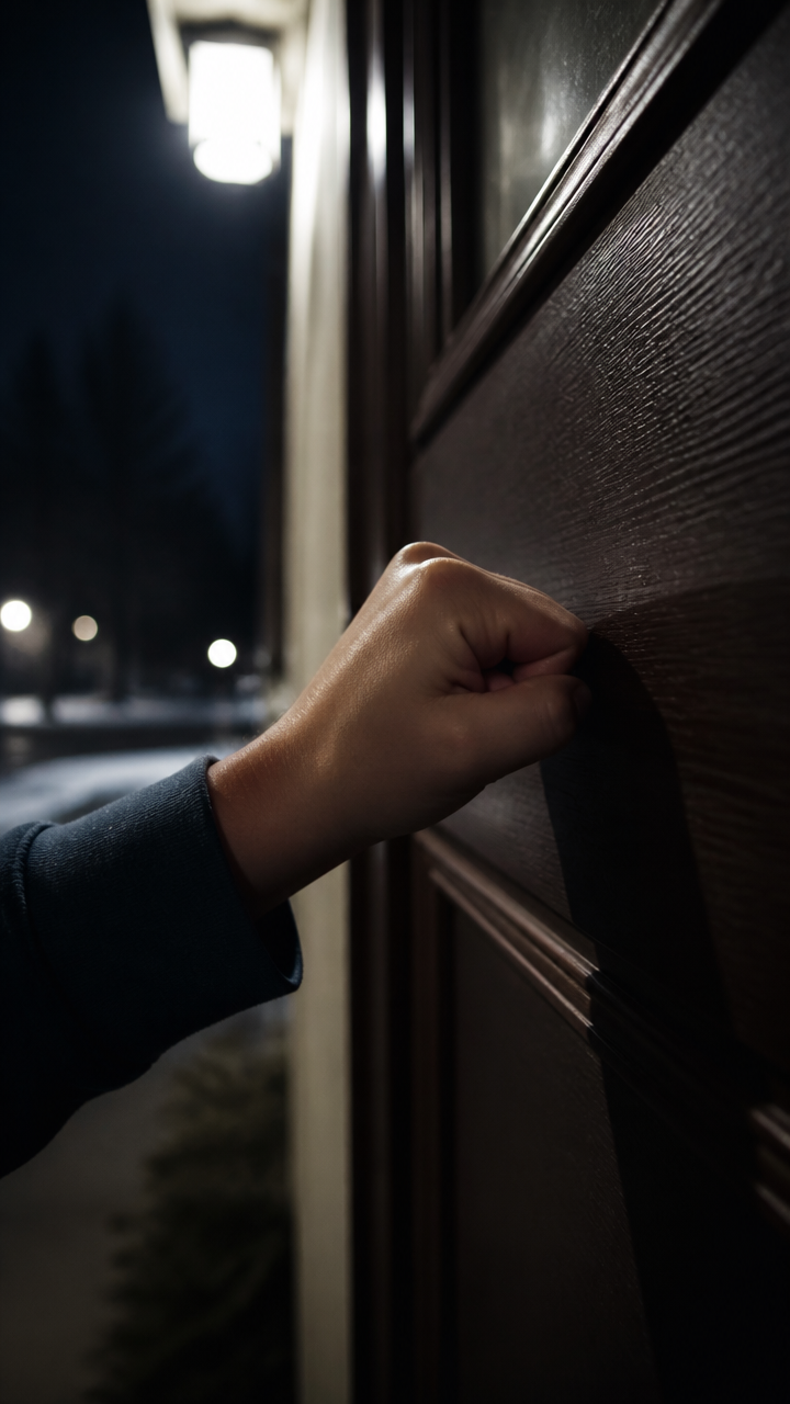 He Opened His Door At Midnight And Called 911 Before The Boy Finished Talking