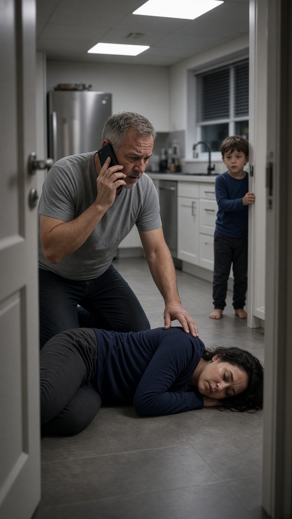 He Opened His Door At Midnight And Called 911 Before The Boy Finished Talking