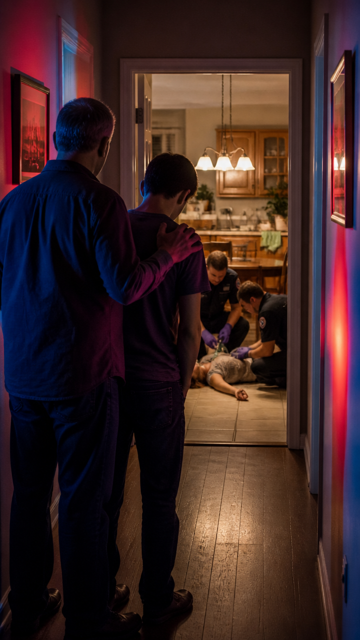 He Opened His Door At Midnight And Called 911 Before The Boy Finished Talking