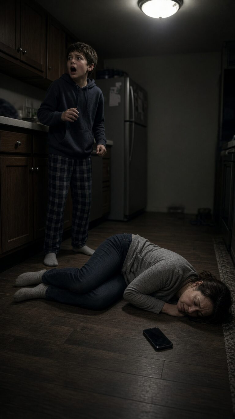 He Opened His Door At Midnight And Called 911 Before The Boy Finished Talking