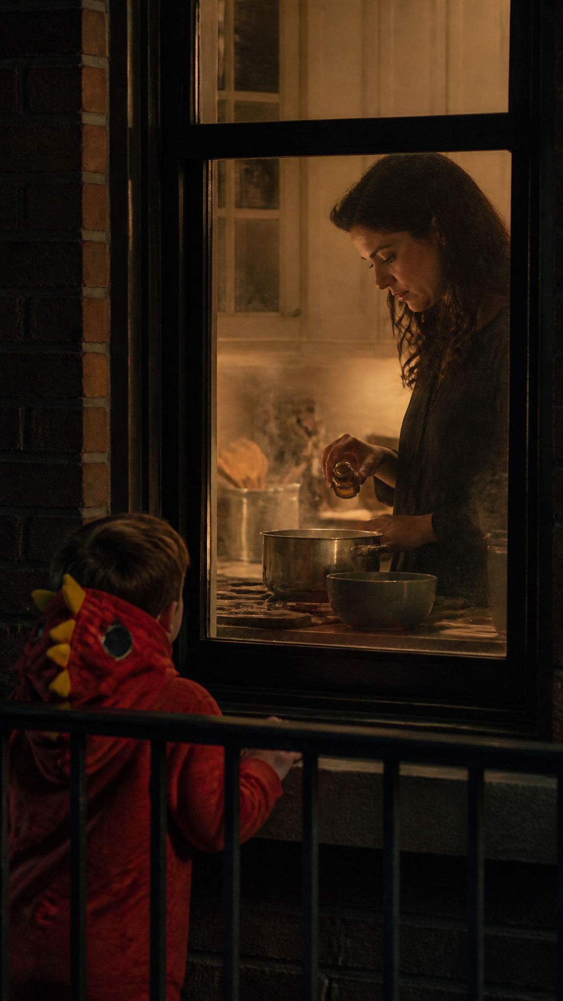 He Was About To Eat - Then The Neighbor's Boy Said Three Words