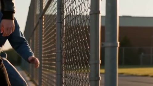 He Reached Through The Fence — Six Inches From His Little Sister